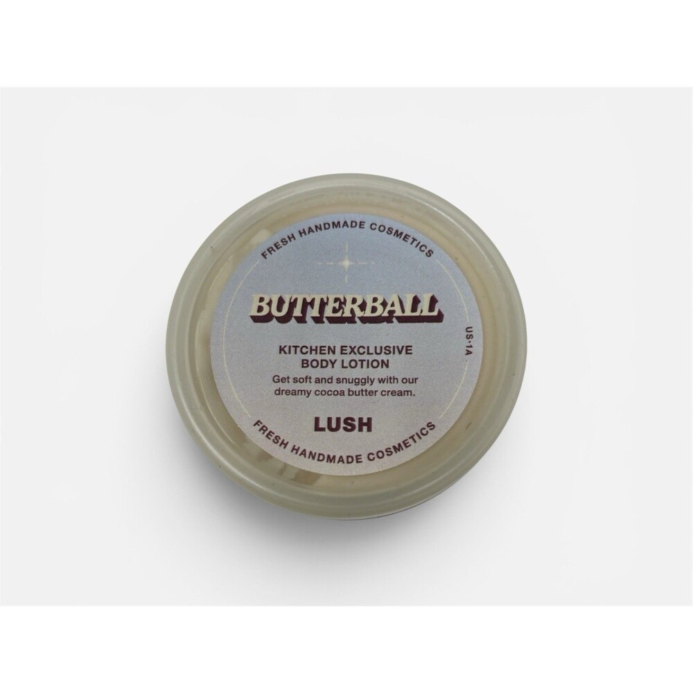 Lush Cosmetics Butterball Body Lotion Kitchen Exclusive Vegan 3.3 Oz